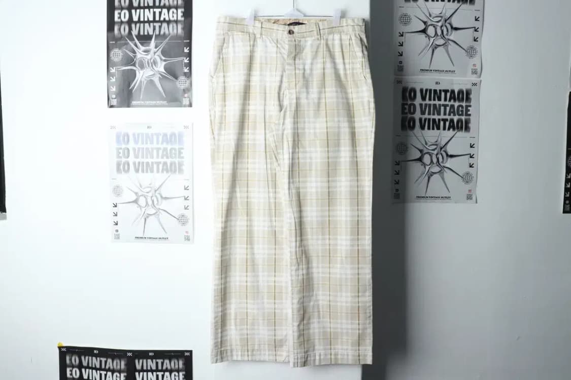 (XL-2XL) 타미힐피거 슬랙스 경량 바지 빅사이즈 체크-20C7 상품이미지2