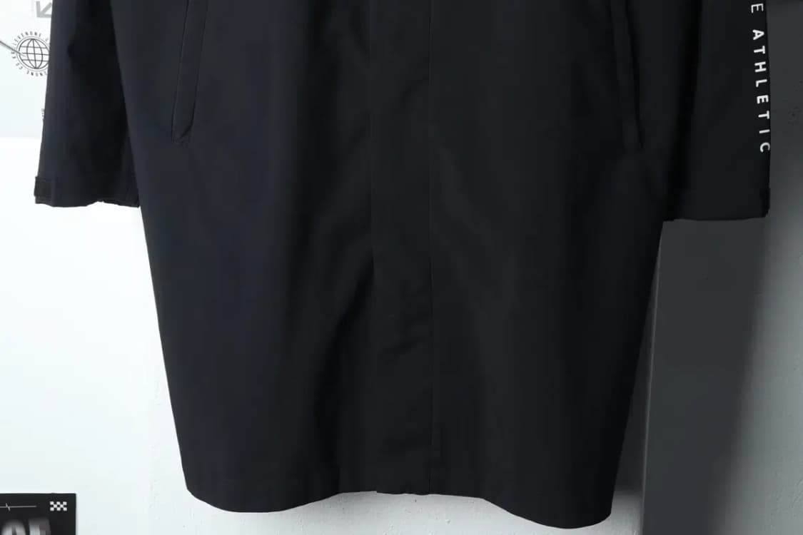 W(L-XL) 데상트 집업 바람막이 점퍼자켓 블랙 롱 올드스쿨-14ED8 상품이미지4