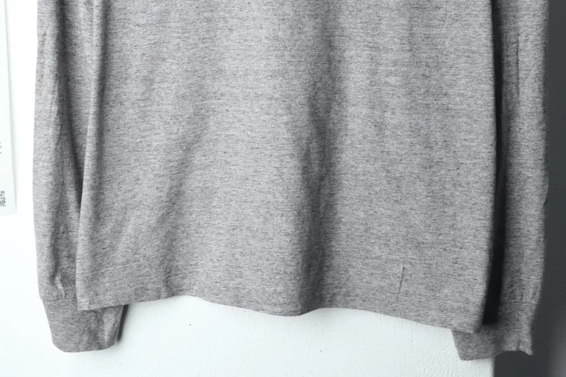 (L-XL) 폴로 랄프로렌 긴팔티셔츠 브이넥 그레이 포니-14EE9 상품이미지4