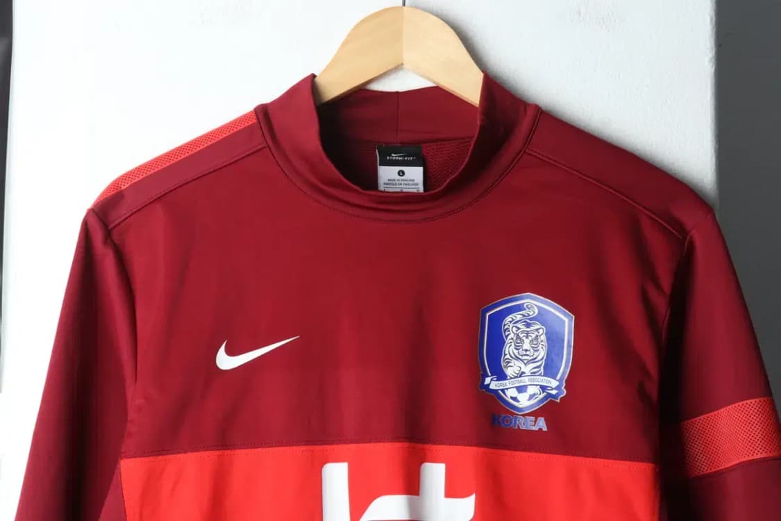 (L-XL) 나이키 긴팔티셔츠 한국 선수지급용 유니폼-14F5A 상품이미지3