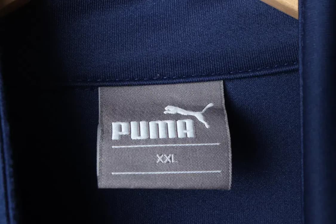 (2XL) 퓨마 집업져지 트랙탑 빅사이즈 네이비-1500E 상품이미지6