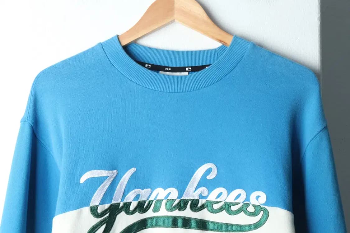 (L-XL) MLB 엠엘비 맨투맨 티셔츠 컬러믹스 양키즈-150DA 상품이미지3