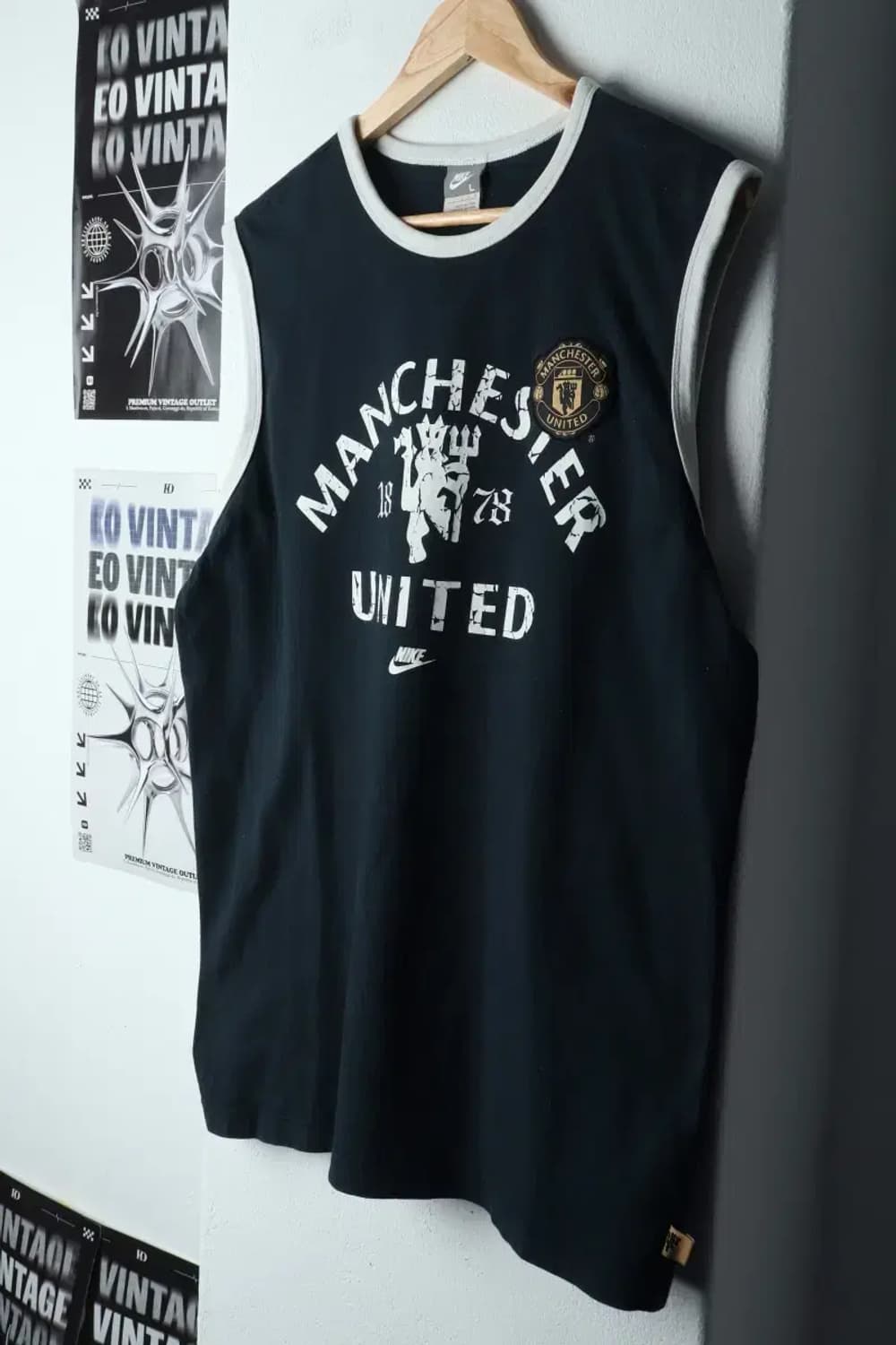 (L) 나이키 반팔 티셔츠 민소매 맨유 한정판-150FB 상품이미지1