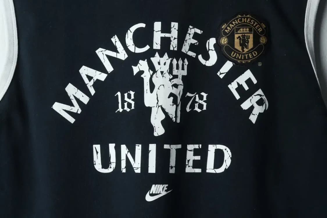 (L) 나이키 반팔 티셔츠 민소매 맨유 한정판-150FB 상품이미지5