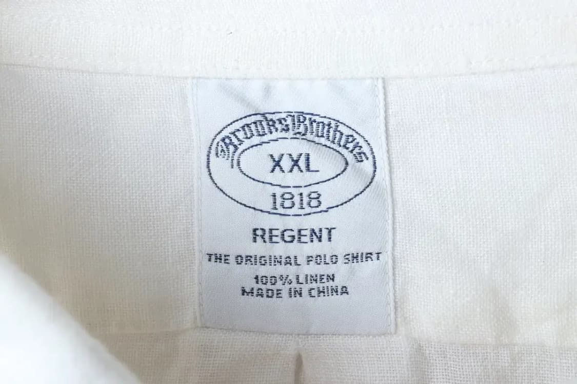 (2XL) 브룩스브라더스 셔츠 남방 빅사이즈 린넨 마-15128 상품이미지5