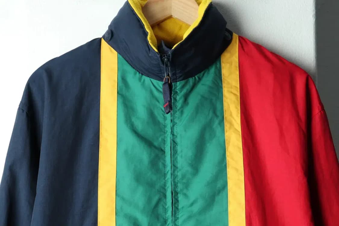 (L-XL) 타미힐피거 집업 바람막이 점퍼자켓 컬러믹스-151A1 상품이미지3