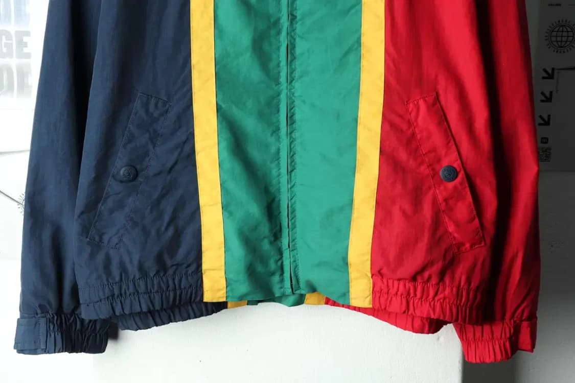 (L-XL) 타미힐피거 집업 바람막이 점퍼자켓 컬러믹스-151A1 상품이미지4