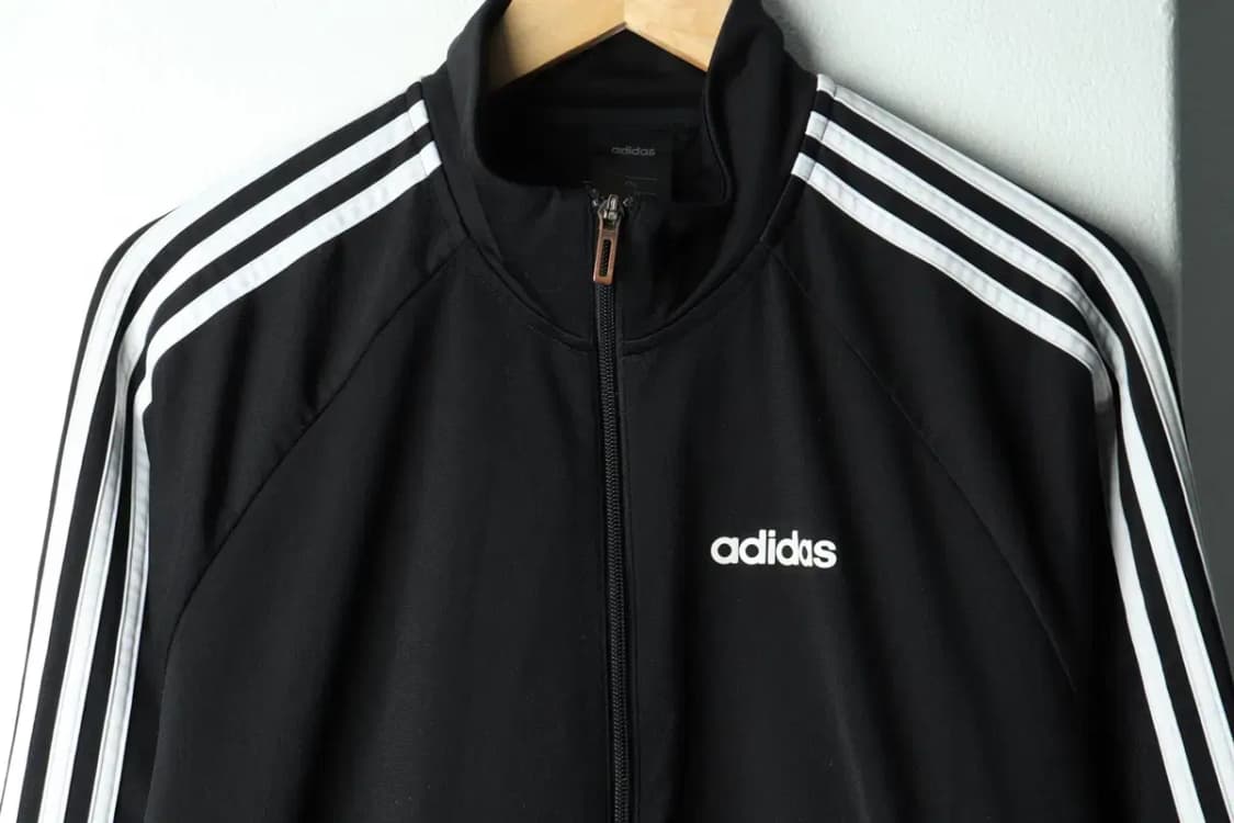 (2XL) 아디다스 집업져지 트랙탑 빅사이즈 블랙 삼선-151AB 상품이미지3