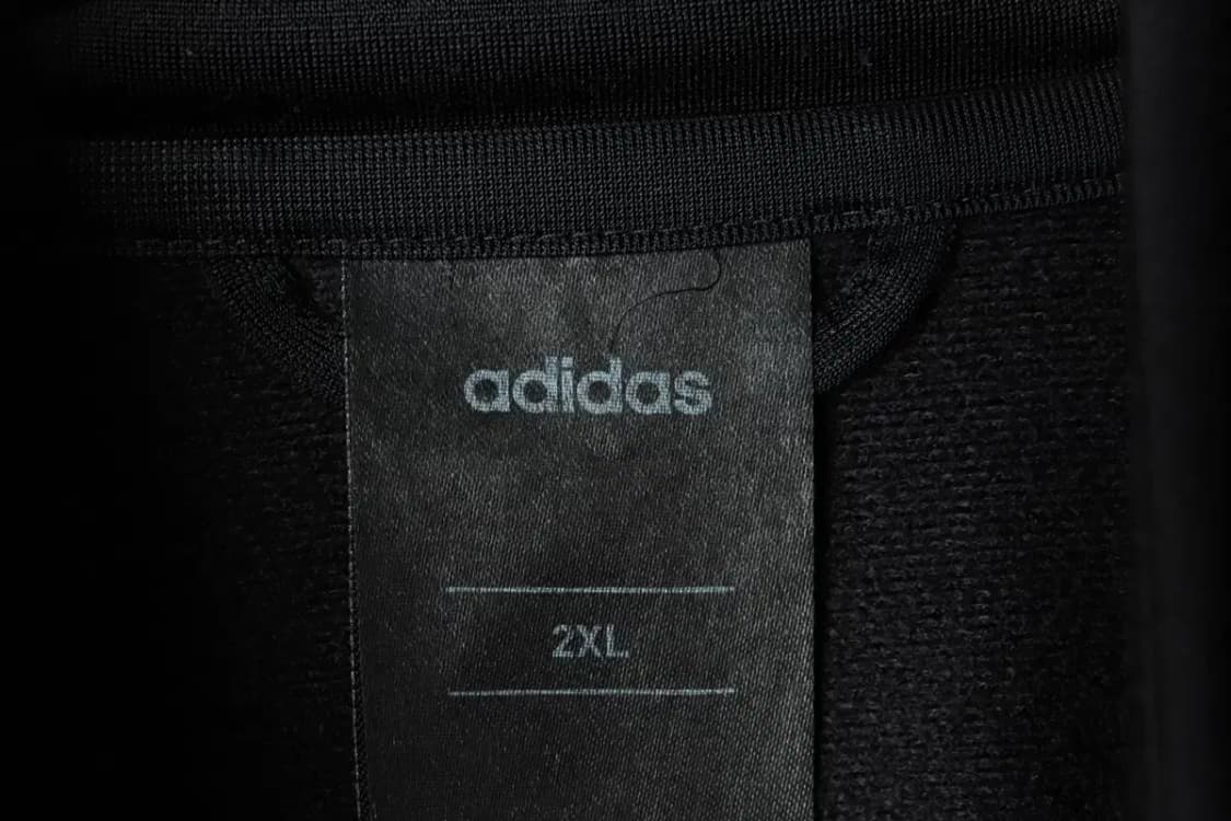 (2XL) 아디다스 집업져지 트랙탑 빅사이즈 블랙 삼선-151AB 상품이미지6