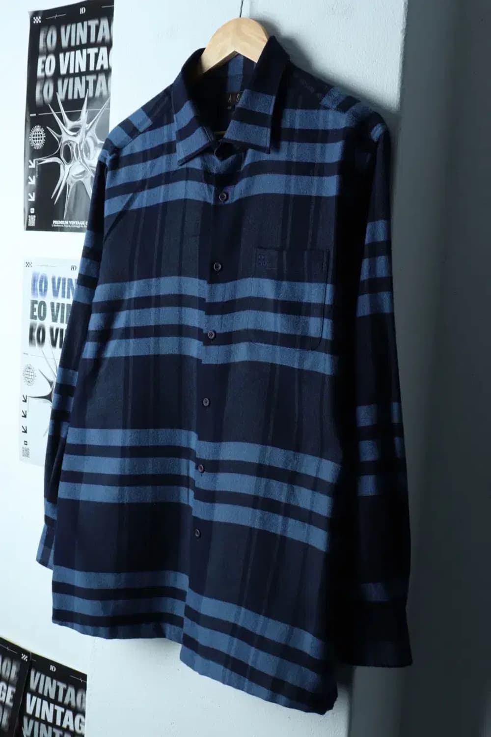 (2XL) 닥스 셔츠 남방 빅사이즈 체크 기모-15361 상품이미지1