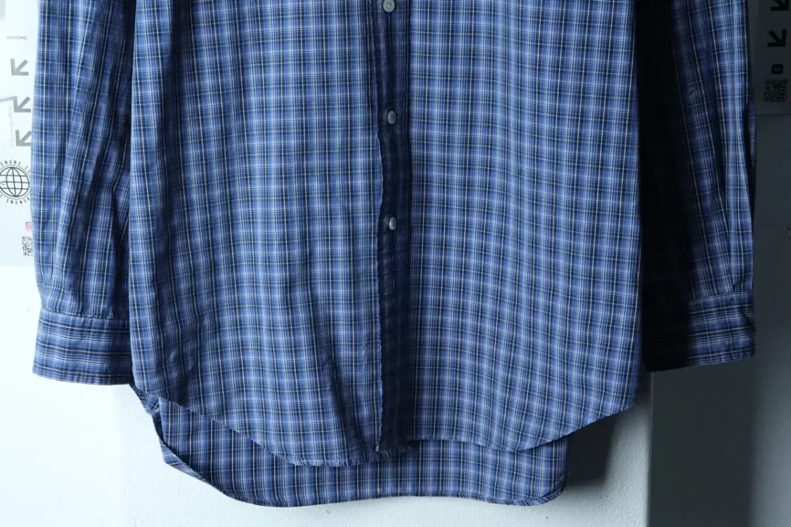 (M-XL) 폴로 랄프로렌 셔츠 남방 체크 블루 포니-15366 상품이미지4