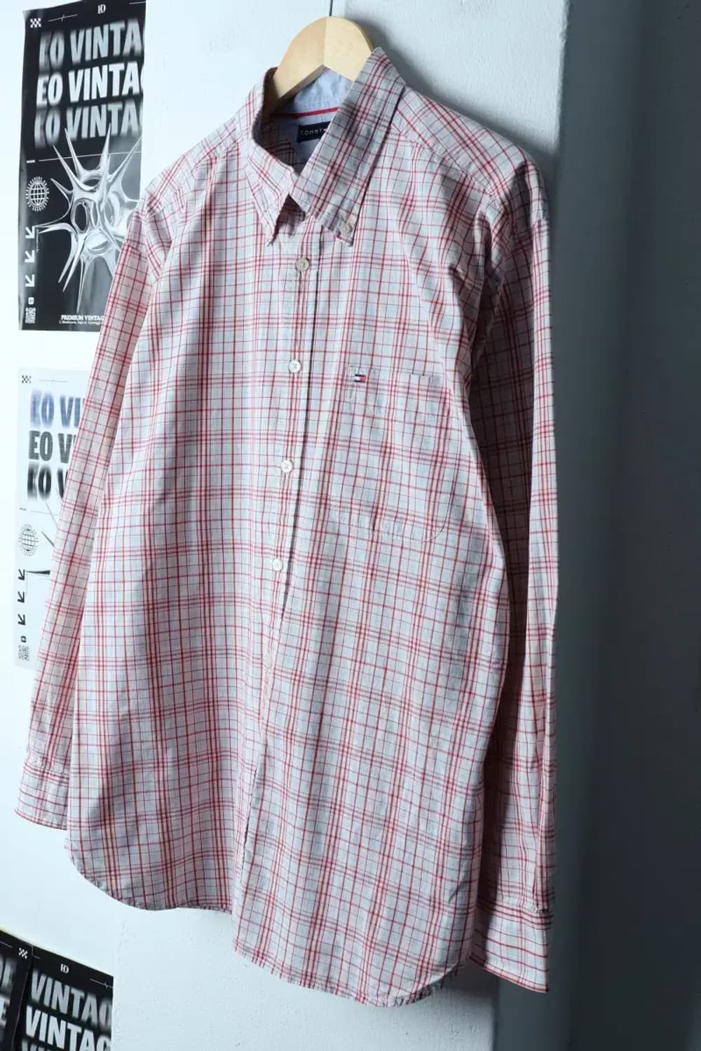(XL-2XL) 타미힐피거 셔츠 남방 빅사이즈 체크-15367 상품이미지1