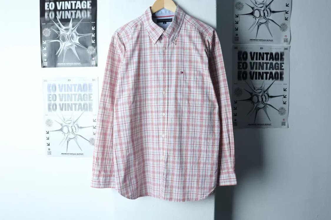 (XL-2XL) 타미힐피거 셔츠 남방 빅사이즈 체크-15367 상품이미지2