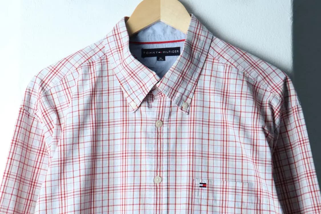 (XL-2XL) 타미힐피거 셔츠 남방 빅사이즈 체크-15367 상품이미지3