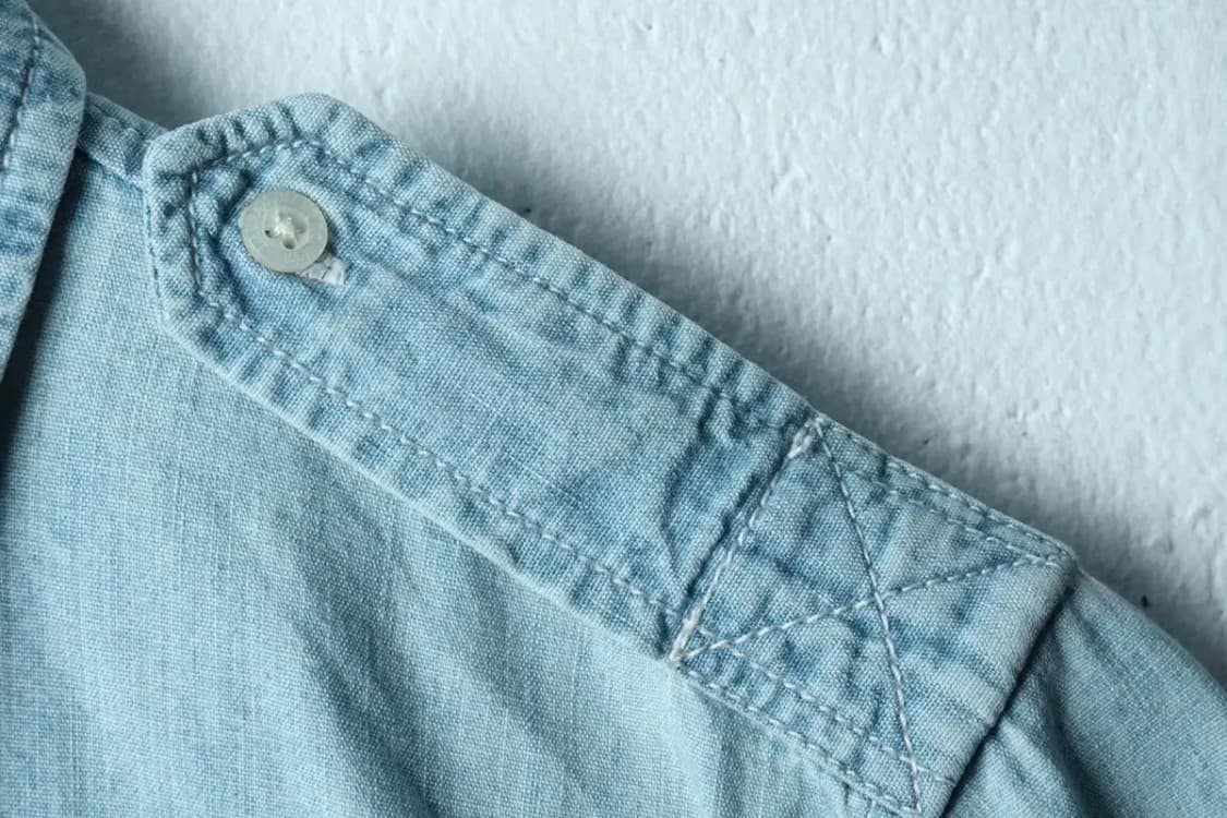 W(S) 폴로 랄프로렌 셔츠 남방 데님 청 아메카지-15385 상품이미지5