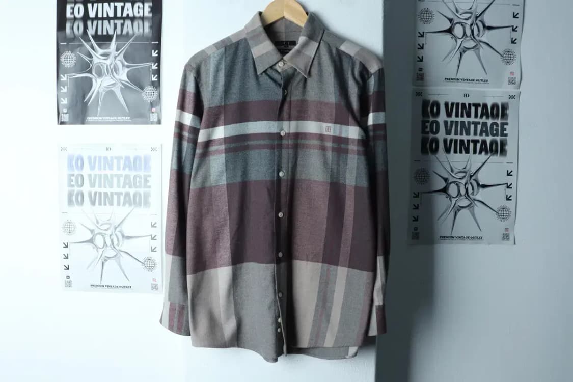 (XL) 닥스 셔츠 남방 체크 고급 플란넬-15389 상품이미지2