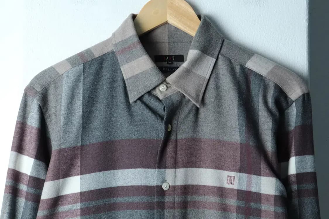 (XL) 닥스 셔츠 남방 체크 고급 플란넬-15389 상품이미지3