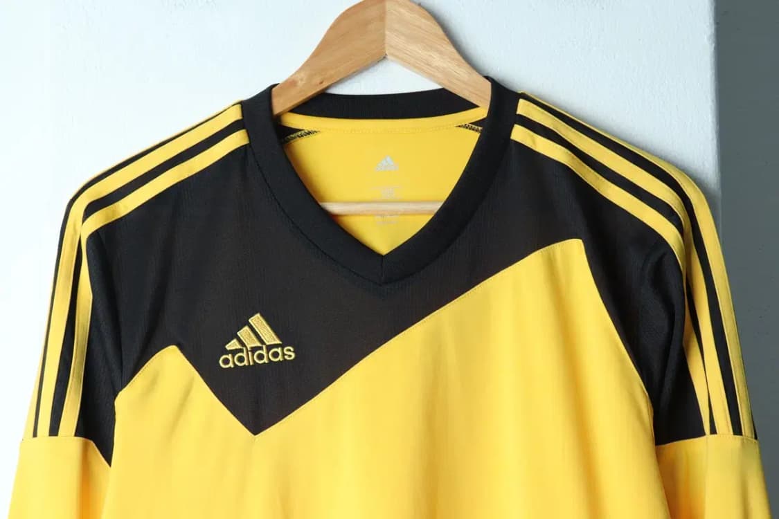 (XL-2XL) 아디다스 긴팔티셔츠 축구 기능성 노랑-153DE 상품이미지3