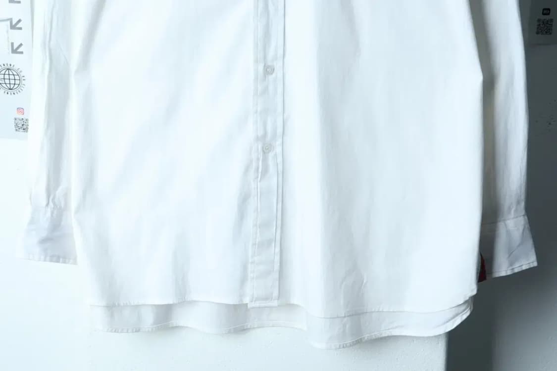 (XL-3XL) 타미힐피거 셔츠 남방 빅사이즈 화이트 올드스쿨-15404 상품이미지4