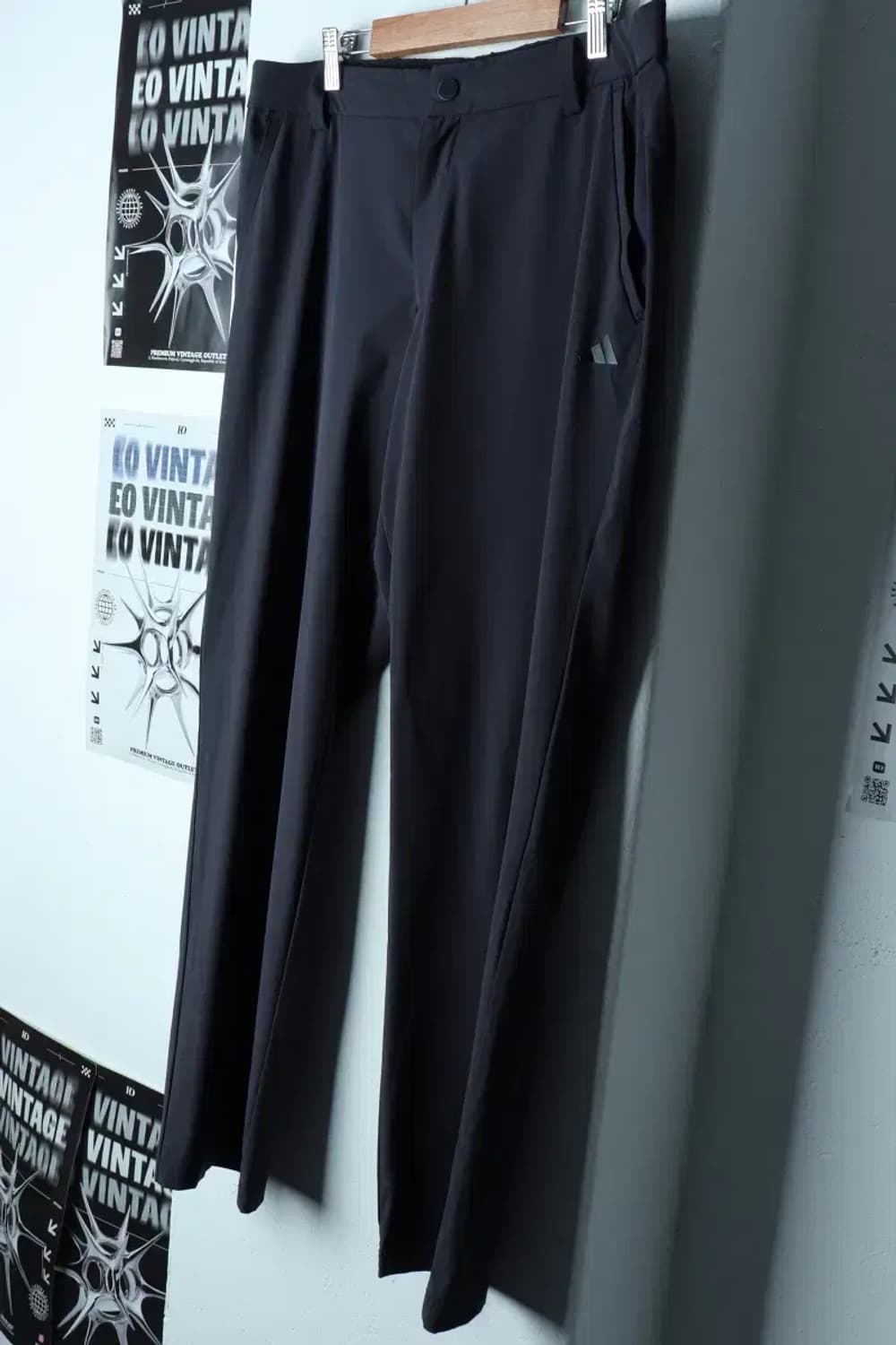 (L-XL) 아디다스 슬랙스 경량 바지 그레이 폴리-2119 상품이미지1