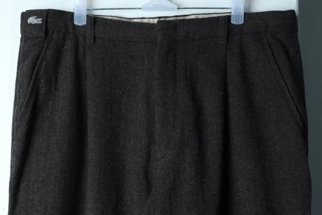 (XL-2XL) 라코스테 면바지 팬츠 헤링턴 브라운 모-2123 상품이미지3