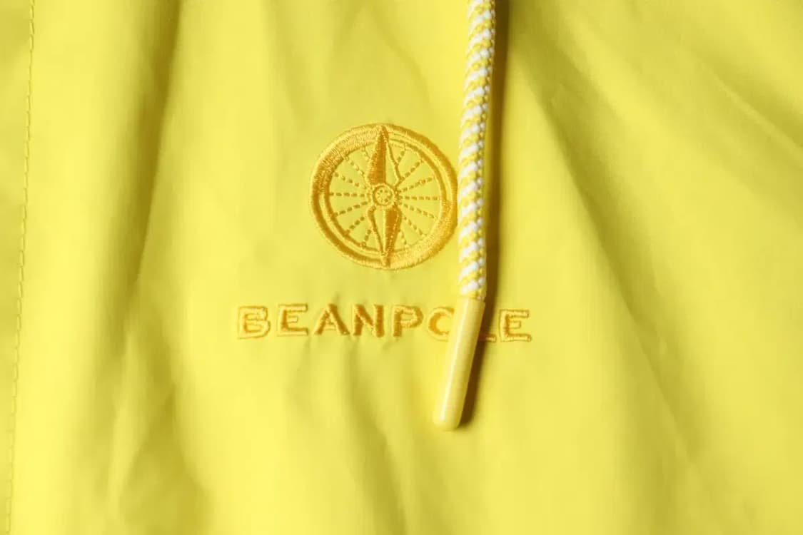 W(L) 빈폴 집업 바람막이 점퍼자켓 노랑 우븐 롱-15213 상품이미지5