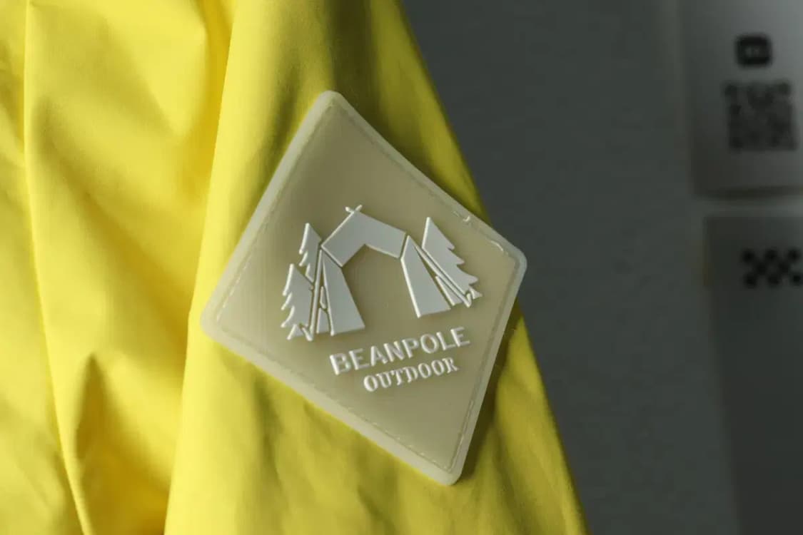 W(L) 빈폴 집업 바람막이 점퍼자켓 노랑 우븐 롱-15213 상품이미지6