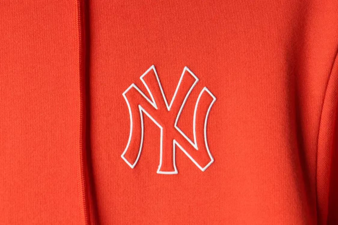 (S) MLB 엠엘비 후드티셔츠 양키즈 주황 올드-15222 상품이미지5