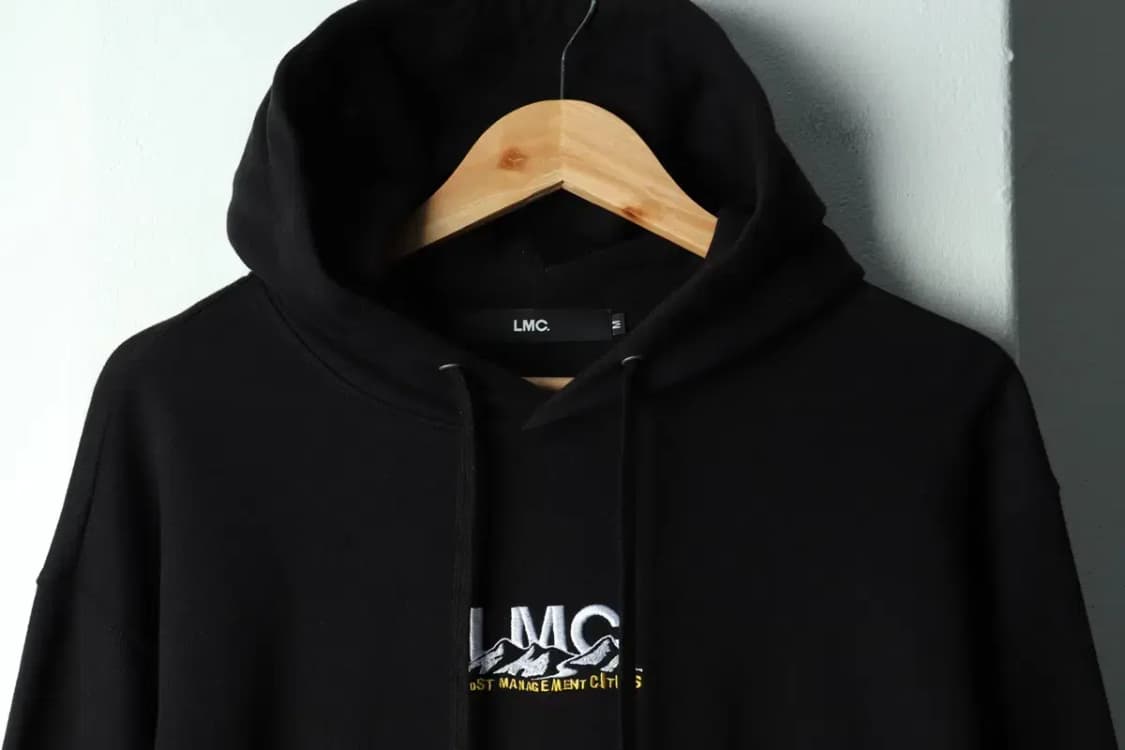 (M-L) 엘엠씨 후드티셔츠 블랙 올드스쿨-15229 상품이미지3