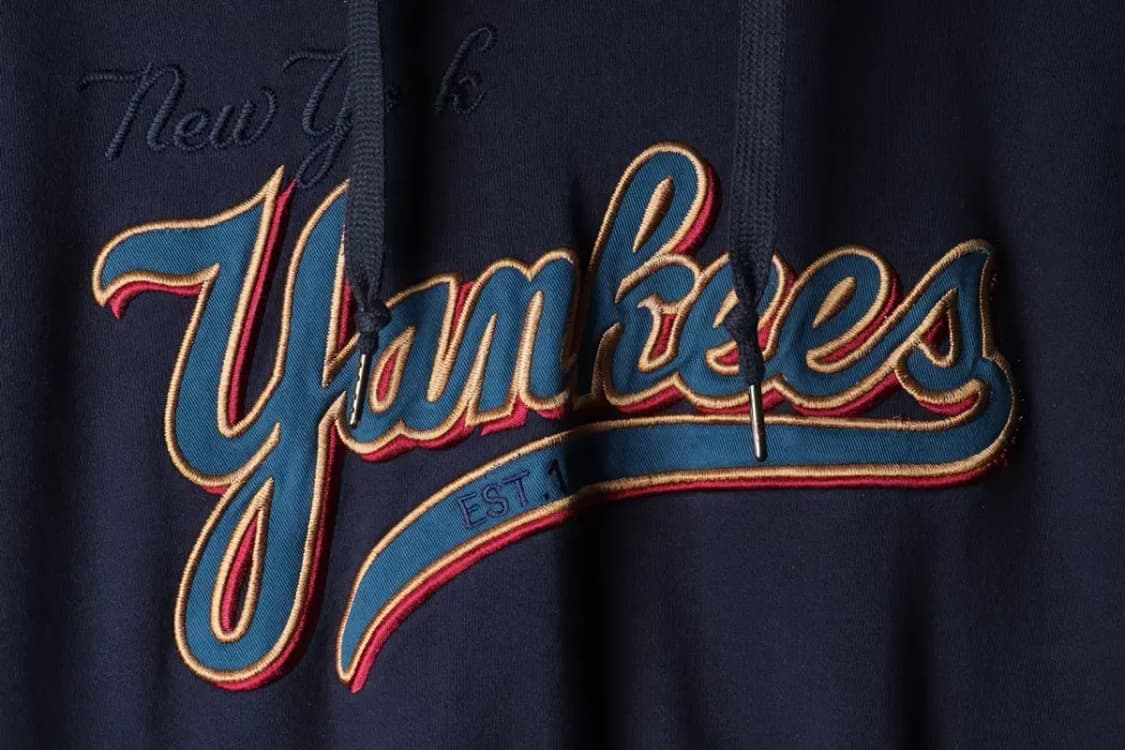 (L) MLB 엠엘비 후드티셔츠 양키즈 네이비-1522E 상품이미지5
