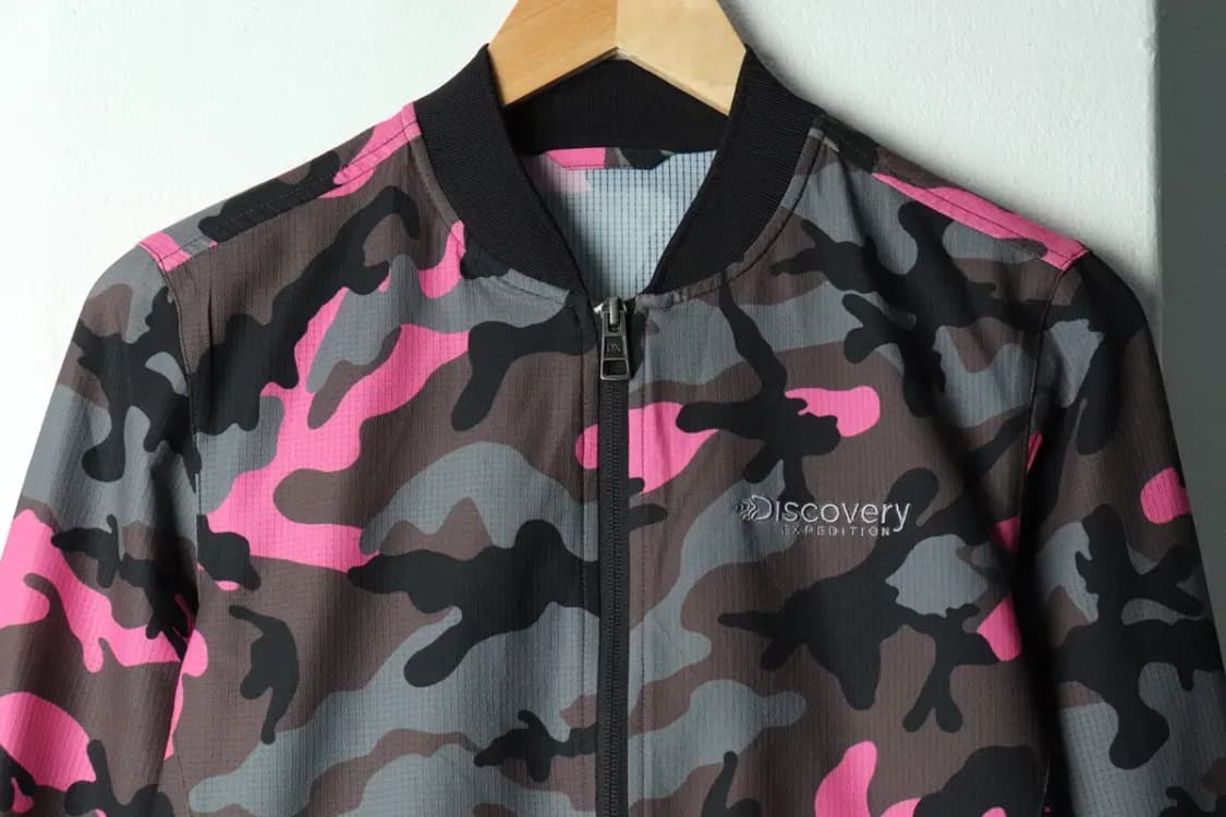 W(L) 디스커버리 집업져지 트랙탑 카모 올드스쿨-15238 상품이미지3