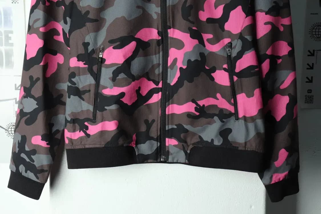 W(L) 디스커버리 집업져지 트랙탑 카모 올드스쿨-15238 상품이미지4