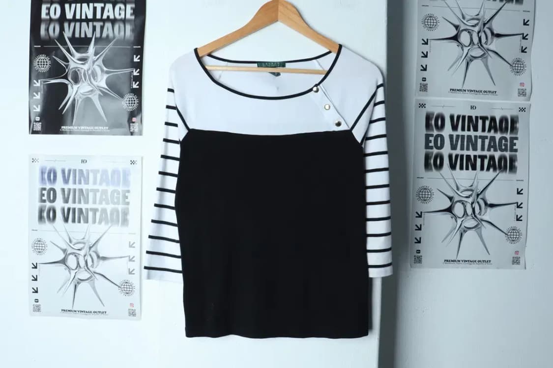 W(L-XL) 폴로 랄프로렌 긴팔티셔츠 와이드넥 부-15460 상품이미지2