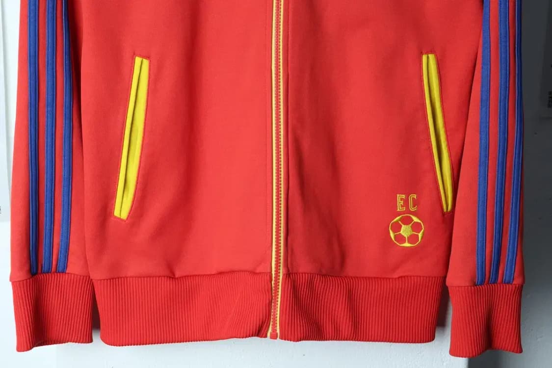 (L-XL) 아디다스 집업져지 트랙탑 에콰도르 국대 한정판-15479 상품이미지5