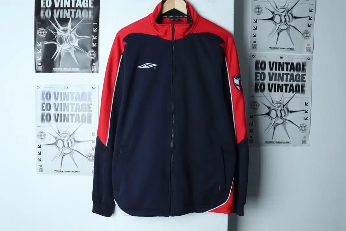 (2XL-3XL) 엄브로 집업져지 트랙탑 빅사이즈 년대-1547B 상품이미지2