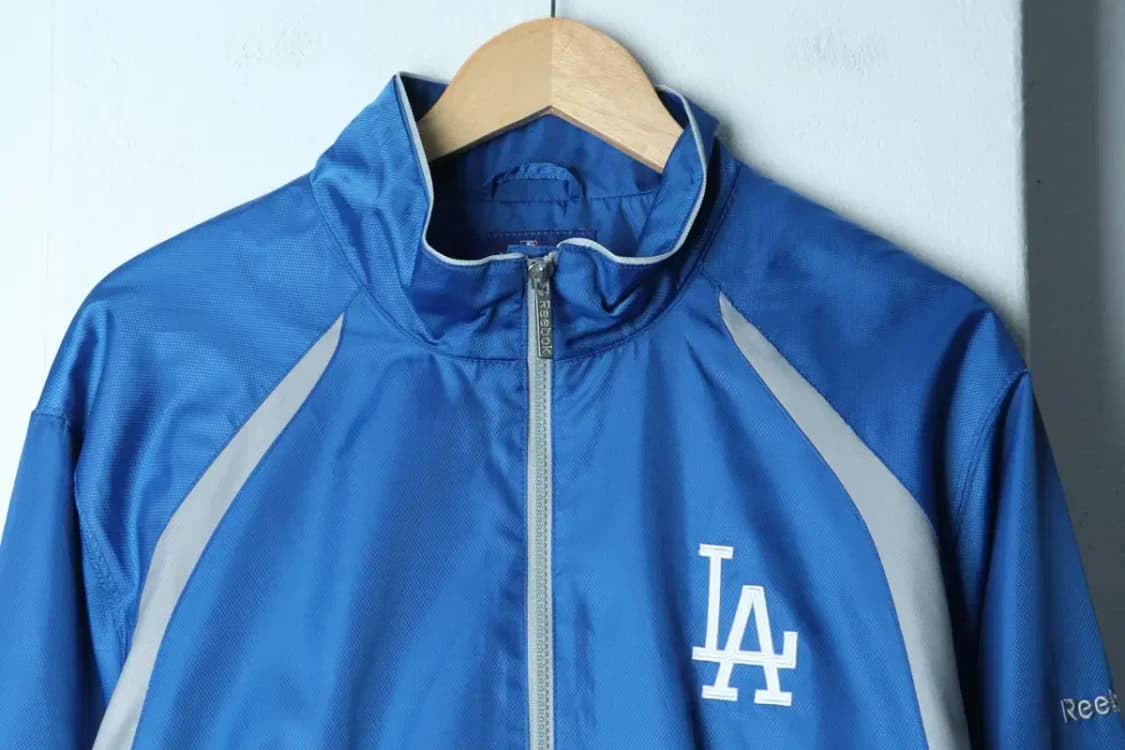 (L-2XL) 리복 집업 바람막이 점퍼자켓 빅사이즈 다저스-1547E 상품이미지3