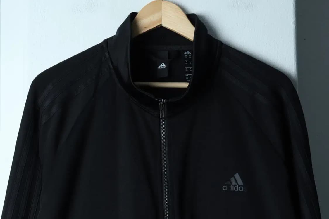(2XL-3XL) 아디다스 집업져지 트랙탑 빅사이즈 삼선 블랙-154ED 상품이미지3