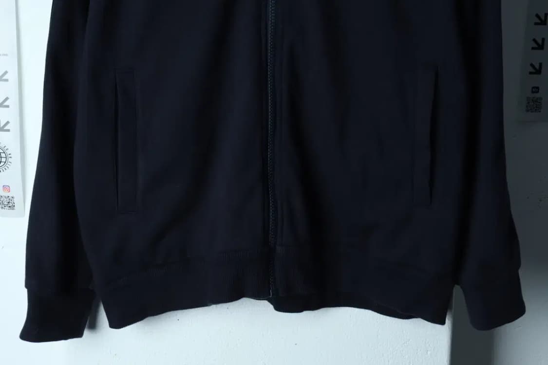 (XL-2XL) 다이나핏 집업져지 트랙탑 네이비 올드스쿨-154F0 상품이미지4