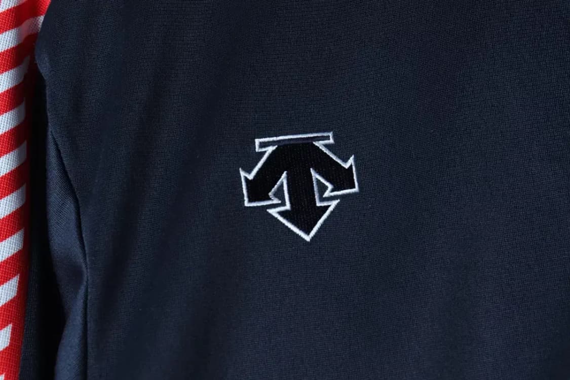 (2XL-3XL) 데상트 집업져지 트랙탑 빅사이즈 네이비-154F2 상품이미지5