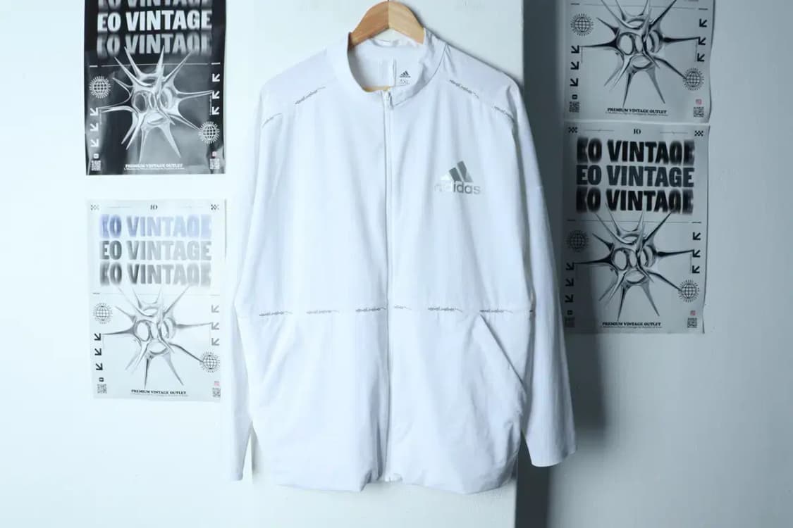 (3XL) 아디다스 집업져지 트랙탑 빅사이즈 기능성 화이트-154F4 상품이미지2