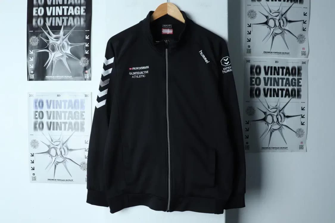 (XL-2XL) 험멜 집업져지 트랙탑 스웨덴 빅사이즈 기모-154F5 상품이미지3