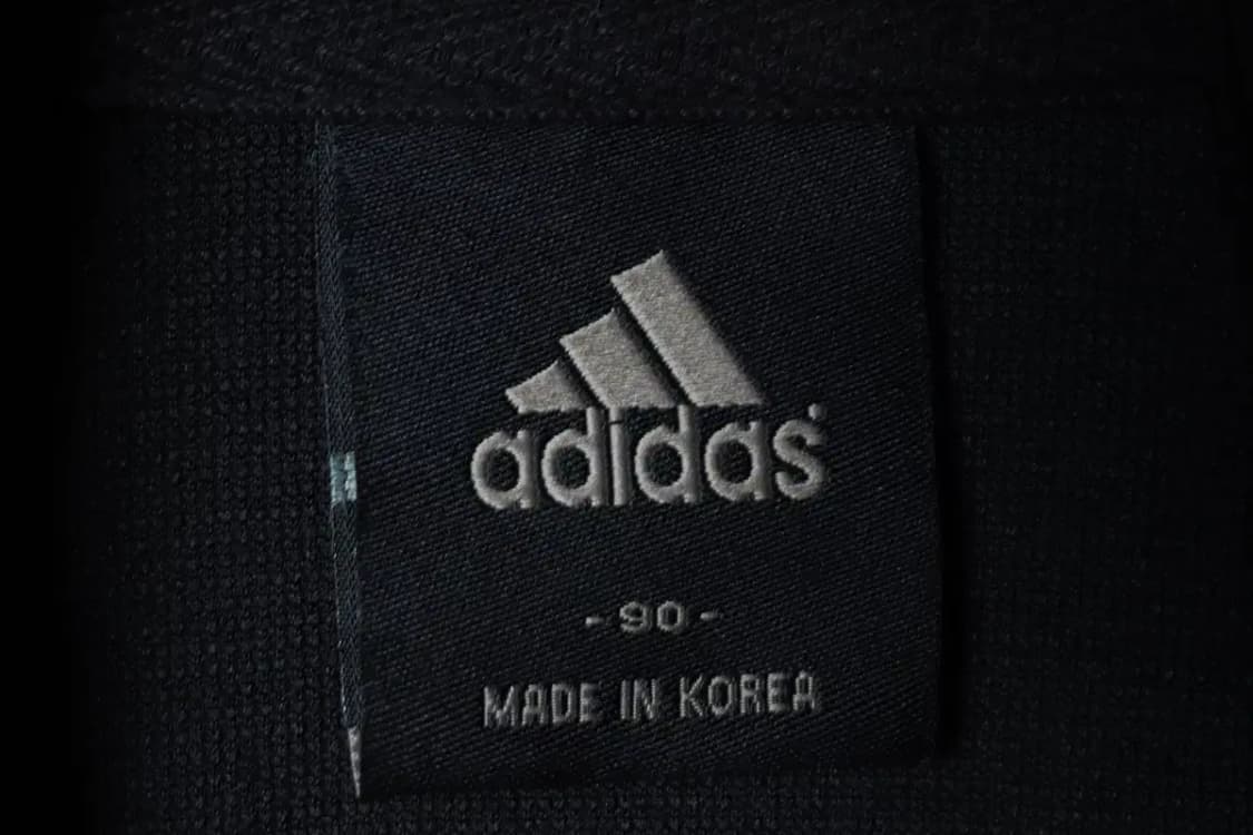 (S) 아디다스 집업져지 트랙탑 블랙 삼선 금장-154FE 상품이미지6