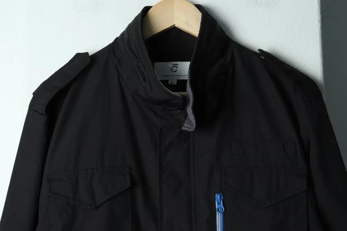 (XL) 커버낫 집업 바람막이 점퍼자켓 테크웨어 블랙-15510 상품이미지3