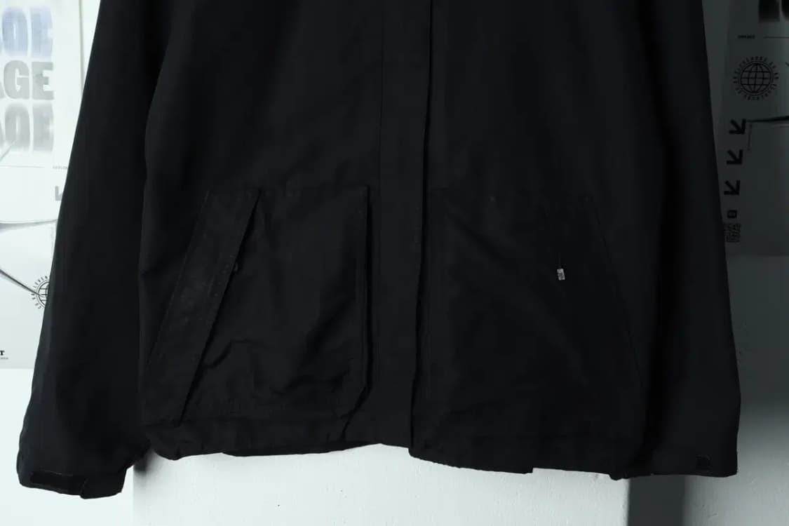 W(XL) 노스페이스 집업 바람막이 점퍼자켓 고프코어 블랙-15511 상품이미지4