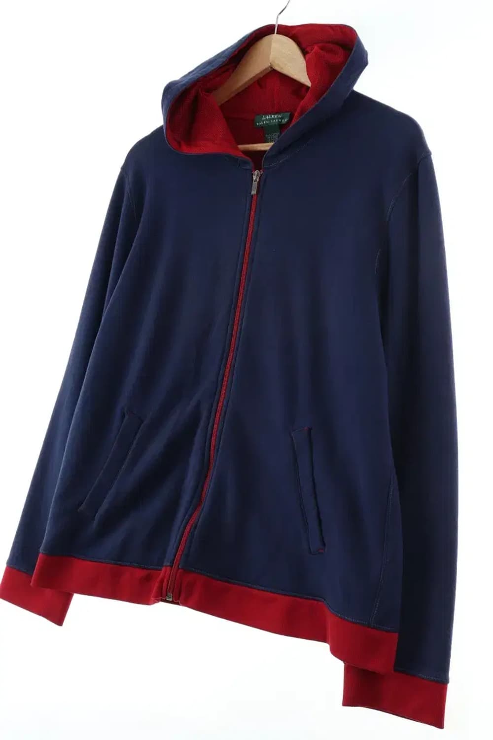 W(L-XL) 폴로 랄프로렌 후드집업 네이비 올드스쿨-1556E 상품이미지1