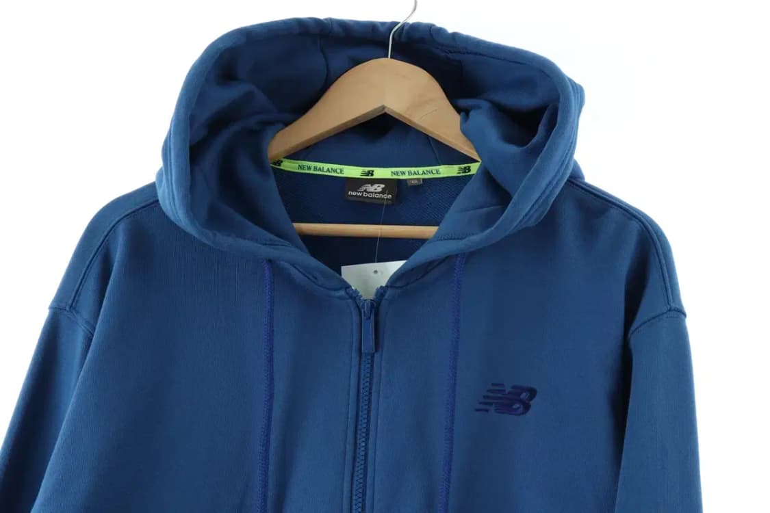 (XL-2XL) 뉴발란스 후드집업 빅사이즈 블루-15570 상품이미지3