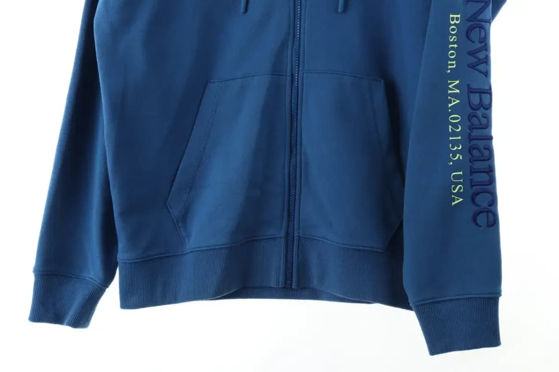 (XL-2XL) 뉴발란스 후드집업 빅사이즈 블루-15570 상품이미지4
