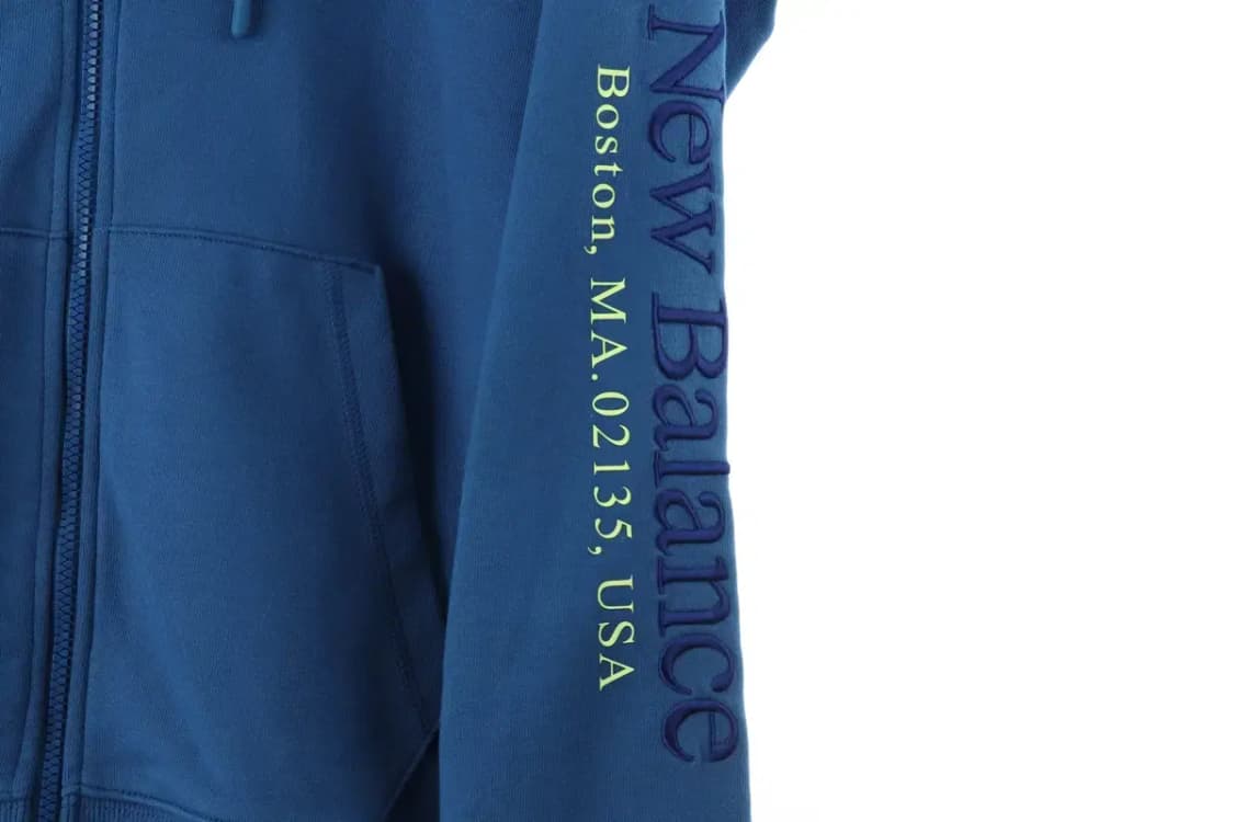(XL-2XL) 뉴발란스 후드집업 빅사이즈 블루-15570 상품이미지5