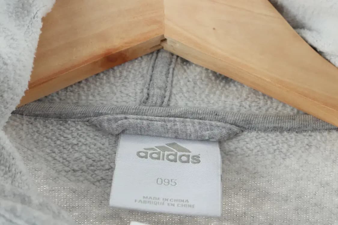 (M) 아디다스 후드집업 그레이 기모-15572 상품이미지6