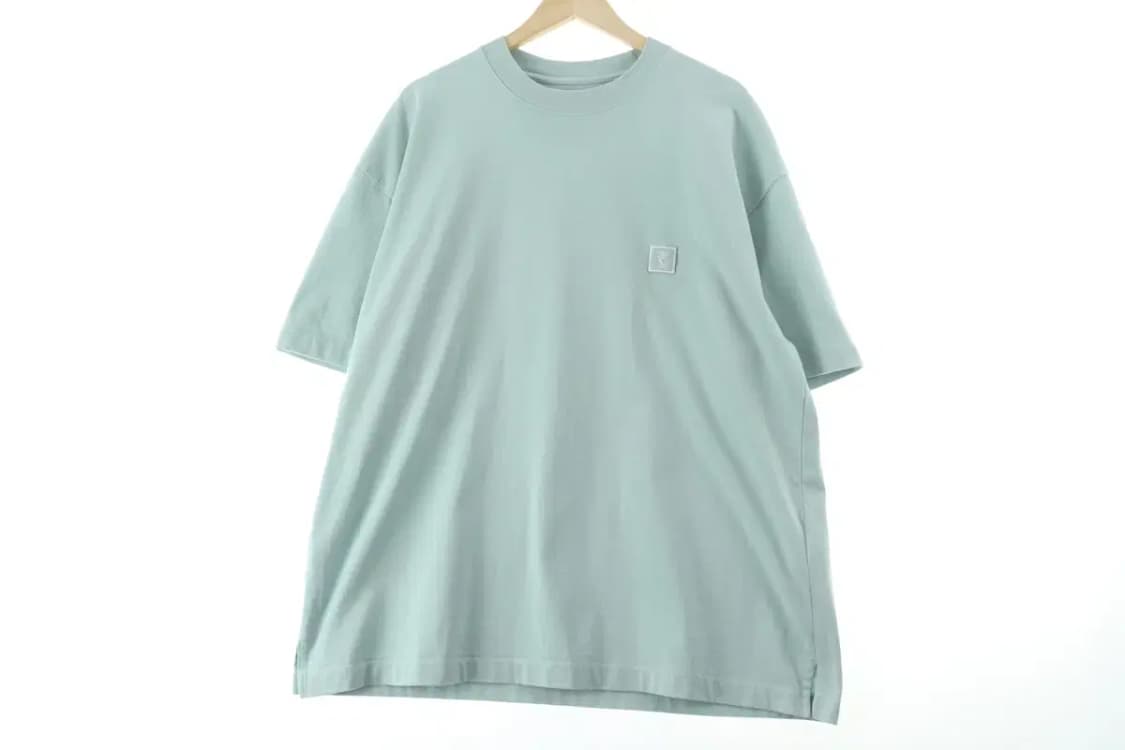 (2XL) 우영미 반팔 티셔츠 빅로고 민트-15574 상품이미지2